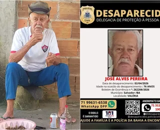 Angústia em Valéria: família busca idoso desaparecido há mais de uma semana