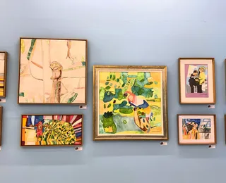 Artista baiano expõe obras em mostra gratuita em Salvador