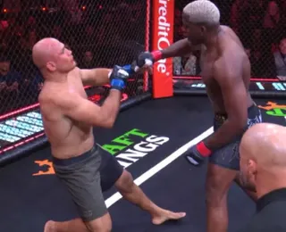 Atropelado! Lenda do UFC sofre nocaute avassalador em evento da Netflix