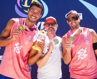 Bahia conquista ouro e leva primeiro título nacional no vôlei de praia
