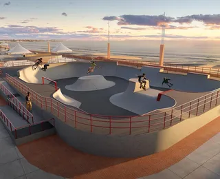 Bahia visa entrar na rota mundial do skate com parque no Subúrbio