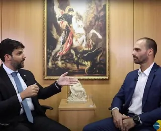 Baiano assinou contrato de compra da casa de Eduardo Bolsonaro nos EUA