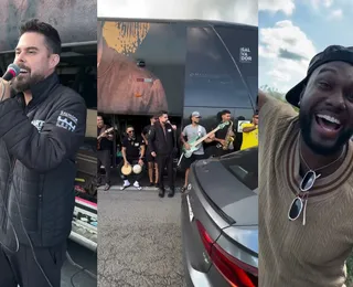 Banda improvisa show durante engarrafamento na BR-324; veja vídeo