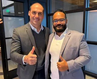 Bolsonarista baiano ganha apoio de Eduardo para disputa à Câmara