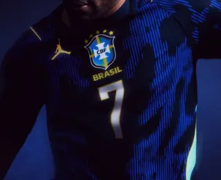 Brasil faz história com logo de Michael Jordan no uniforme da Copa