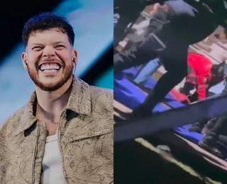 Camarote desaba durante show de cantor e deixa feridos; veja vídeo