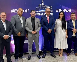 Carlos Muniz discursa na abertura do 4° Congresso Baiano de Vereadores