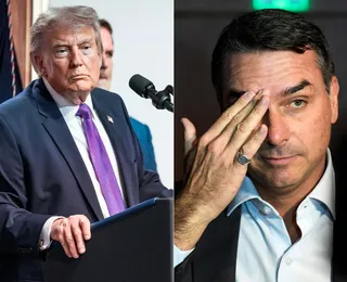 Casa Branca ainda não confirma agenda de Flávio Bolsonaro com Trump