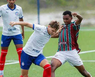 Dell brilha e Bahia vence o Fluminense no Brasileirão Sub-20