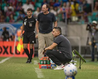 "Estou satisfeito", diz Jair Ventura sobre elenco do Vitória após BaVi