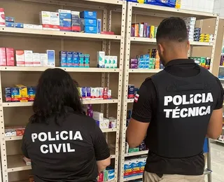 Farmácia é interditada e 700 medicamentos são apreendidos em ação na RMS