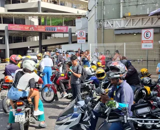 Greve de ônibus: mototaxista fatura em 4h o lucro de um dia inteiro