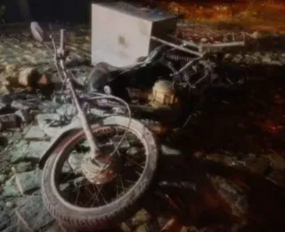 Homem é preso na Bahia após atear fogo em moto durante crise de ciúmes