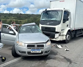 Idosa de 72 anos morre após grave acidente na BR-116