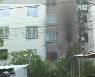 Incêndio atinge apartamento em condomínio no Bosque das Bromélias
