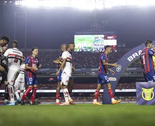 Jogo de seis pontos: São Paulo poupa titulares na Sula visando o Bahia