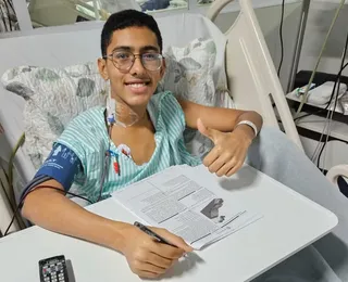 Jovem faz Enem no hospital e passa em medicina em três públicas
