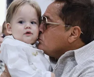 Leonardo dá bebida alcoólica ao neto de 1 ano e gera polêmica na web