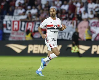 Lucas Moura sofre lesão grave contra o Bahia e pode perder a temporada