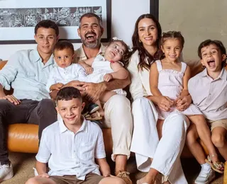 Mãe de 6, esposa de ator da Globo revela que filhos são missão religiosa