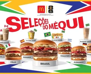 McDonald’s lança hambúrgueres da Copa com Itália e sem campeã mundial