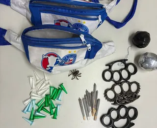 Membros da Bamor são presos com explosivos antes do jogo contra Santos