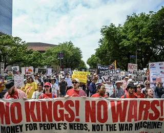 No Kings: milhões de manifestantes vão às ruas protestando contra Trump