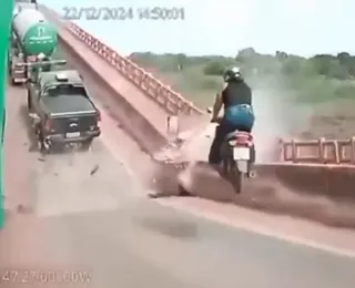 Novas imagens mostram momento do desabamento da ponte JK; veja vídeo