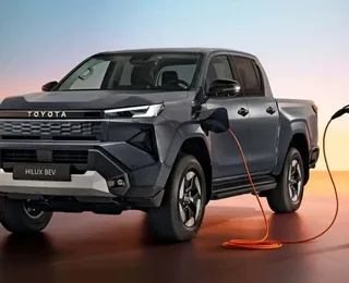 O fim do diesel? Conheça a nova Toyota Hilux elétrica de 197 cv