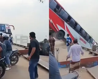 Ônibus cai em rio e deixa 26 mortos; veja momento do acidente