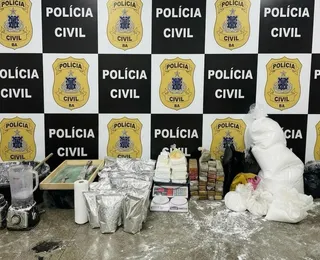 Polícia Civil desmonta esquema de produção de cocaína e maconha na Bahia