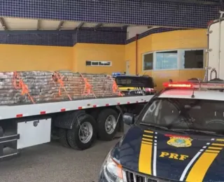 PRF apreende quase 2 toneladas de maconha em rodovia da Bahia