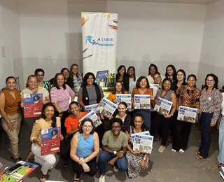 Professores de Gandu participam de formação sobre leitura e escrita