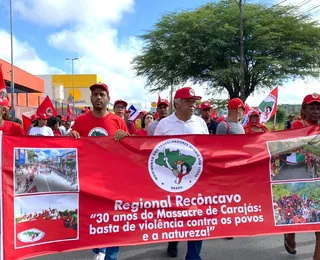 PT Bahia participa da Marcha Estadual pela Reforma Agrária
