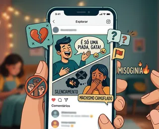 Quando o meme deixa de ser piada: trend nas redes reacende debate sobre machismo camuflado