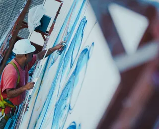 Salvador ganha mural gigante inspirado em música de Gilberto Gil