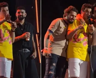 Sertanejo famoso chora em show ao revelar que esposa perdeu bebê