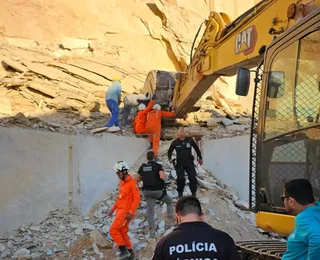 Trabalhador morre soterrado após deslizamento em pedreira na Bahia