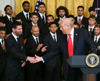 Trump recebe Messi na Casa Branca e faz novas ameaças ao Irã