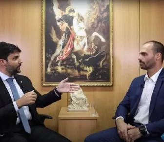 Baiano assinou contrato de compra da casa de Eduardo Bolsonaro nos EUA