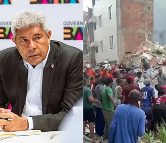 Jerônimo lamenta morte em desabamento em Salvador e mobiliza equipes
