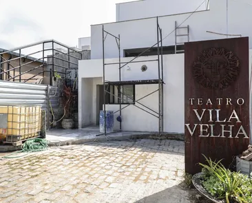Reforma entra na reta final e Teatro Vila Velha tem previsão para reabertura