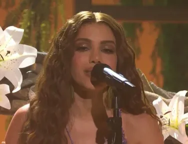 Anitta canta clássico do Olodum em programa internacional; veja - Imagem