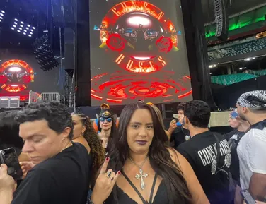 De Minas a Petrolina: fãs de todo o Brasil invadem Salvador para show do Guns N' Roses - Imagem