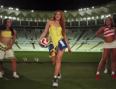 Ela de novo! Shakira anuncia música oficial da Copa no Maracanã - Imagem