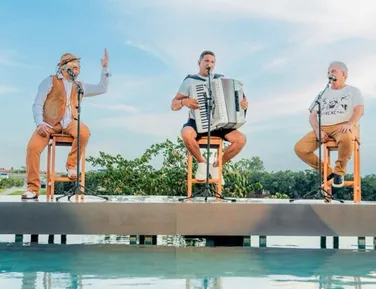 Forró raiz ganha novo projeto com Flávio José, Targino Gondim e Santanna - Imagem