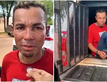 Homem mata esposa a facadas e ao ser preso pede para morrer - Imagem