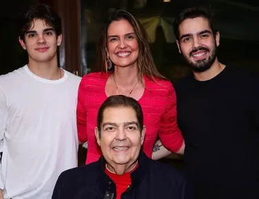 Homenagem: esposa de Faustão emociona ao falar da saúde do marido - Imagem