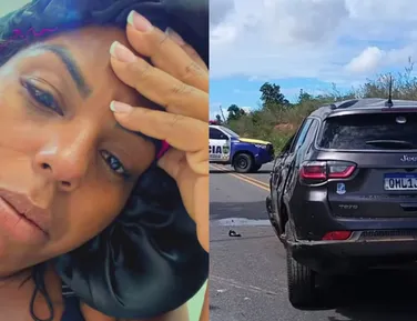 Influenciadora capota carro e filhas ficam feridas: "não aguento mais" - Imagem