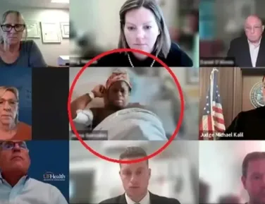 Julgada no parto: mãe enfrenta tribunal em audiência virtual durante contrações - Imagem